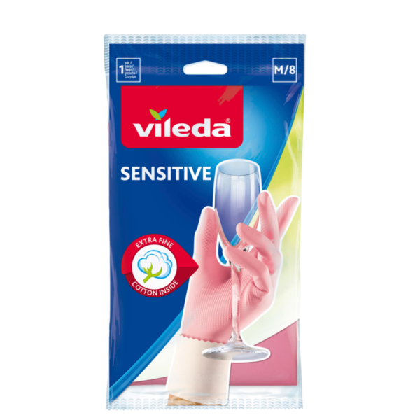 BS132.png Dishwashing gloves size M (Vileda)