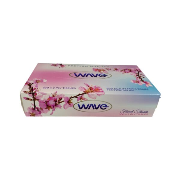 محارم سحب 100 منديل كرتون WAVE